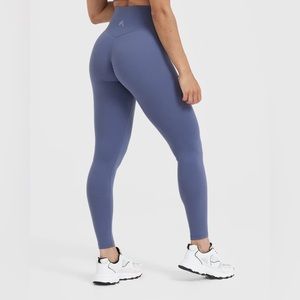 NWT Slate Blue Timeless Hight Waisted Leggings Size S